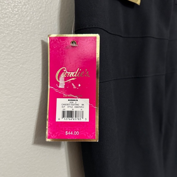 Candie's Women's Pencil Skirt 3 Black NWT Short Casual Party Office Christmas - Picture 6 of 10